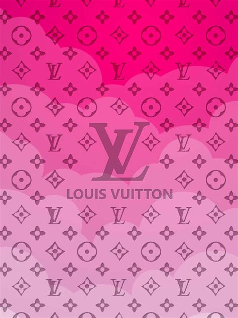 Louis Vuitton pink wallpaper